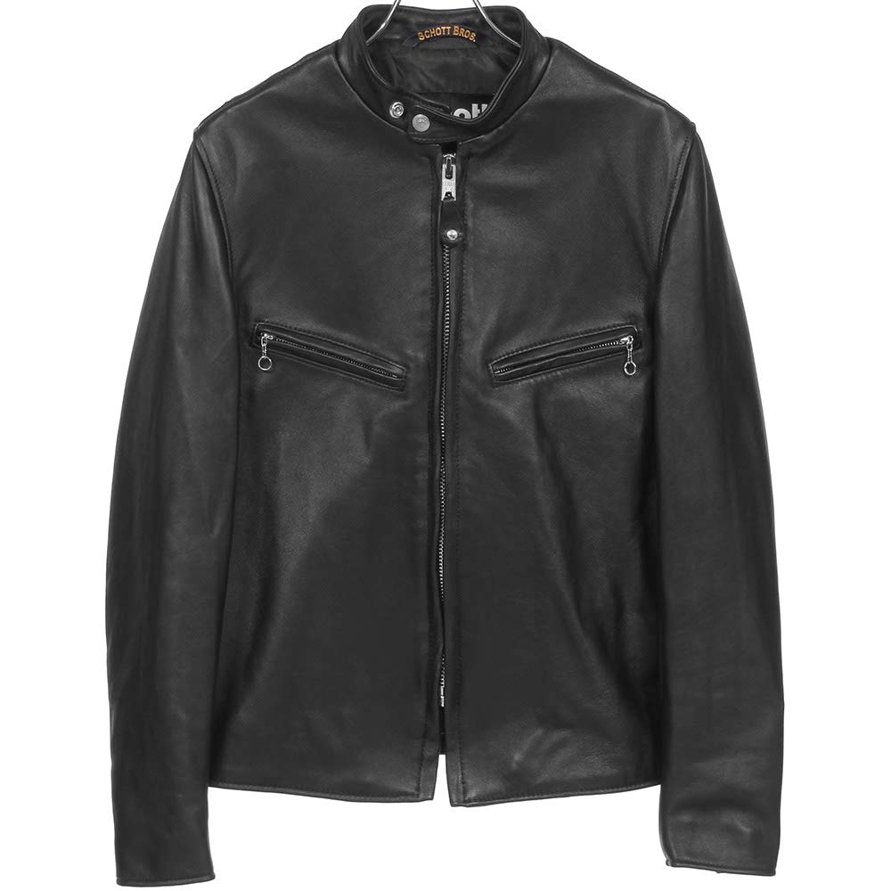 美品 ショット ラムスキン ライダースジャケット 241xx 美品 ショット ラムスキン CAFERACER ライダースジャケット